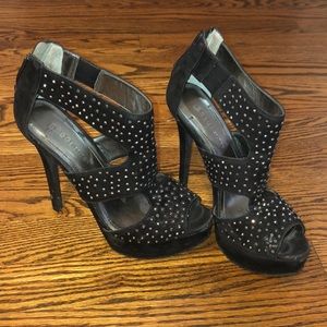 BCBG black heels